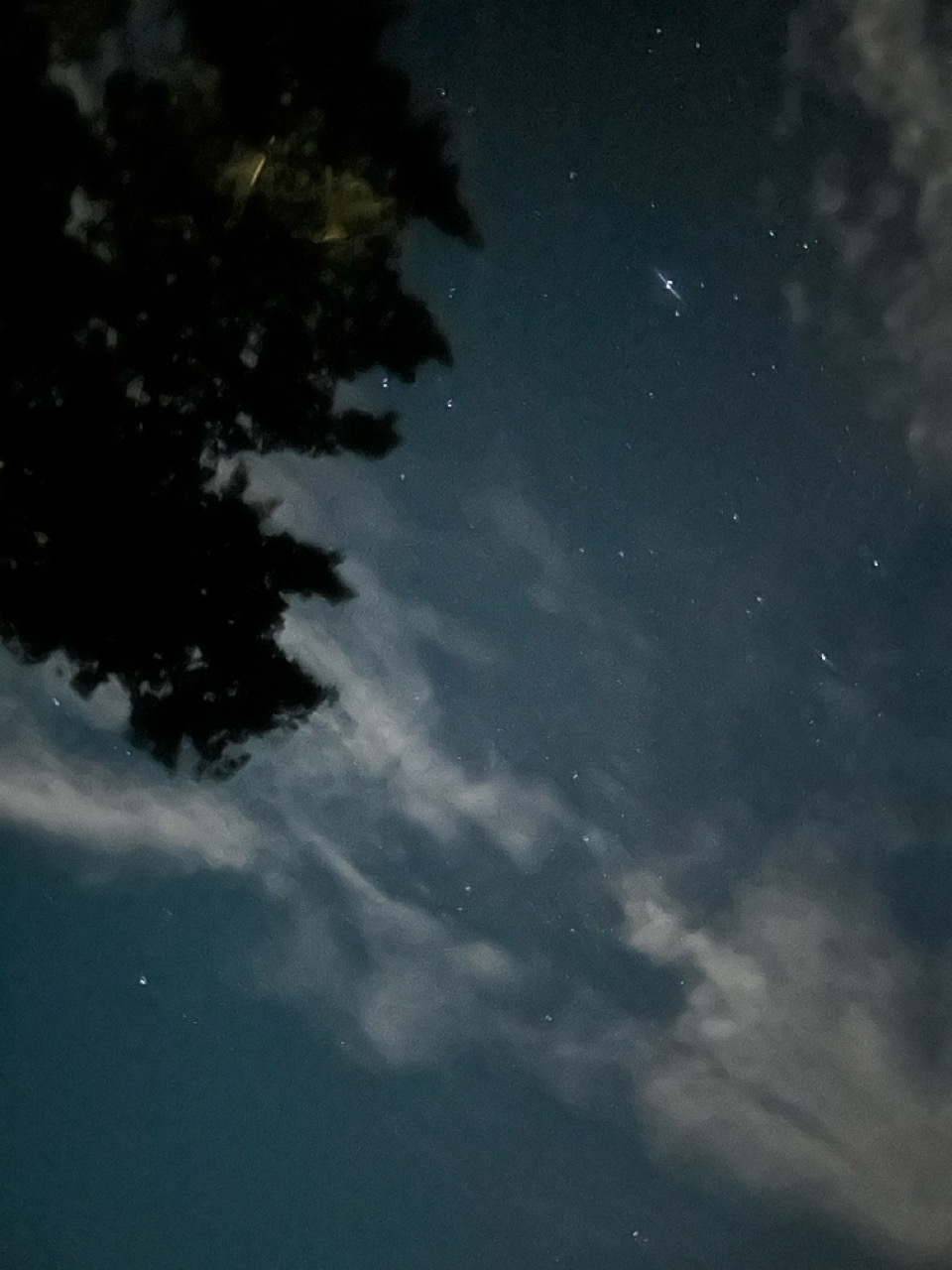 Stars over Avon, Hatteras Island on a clear off-season night