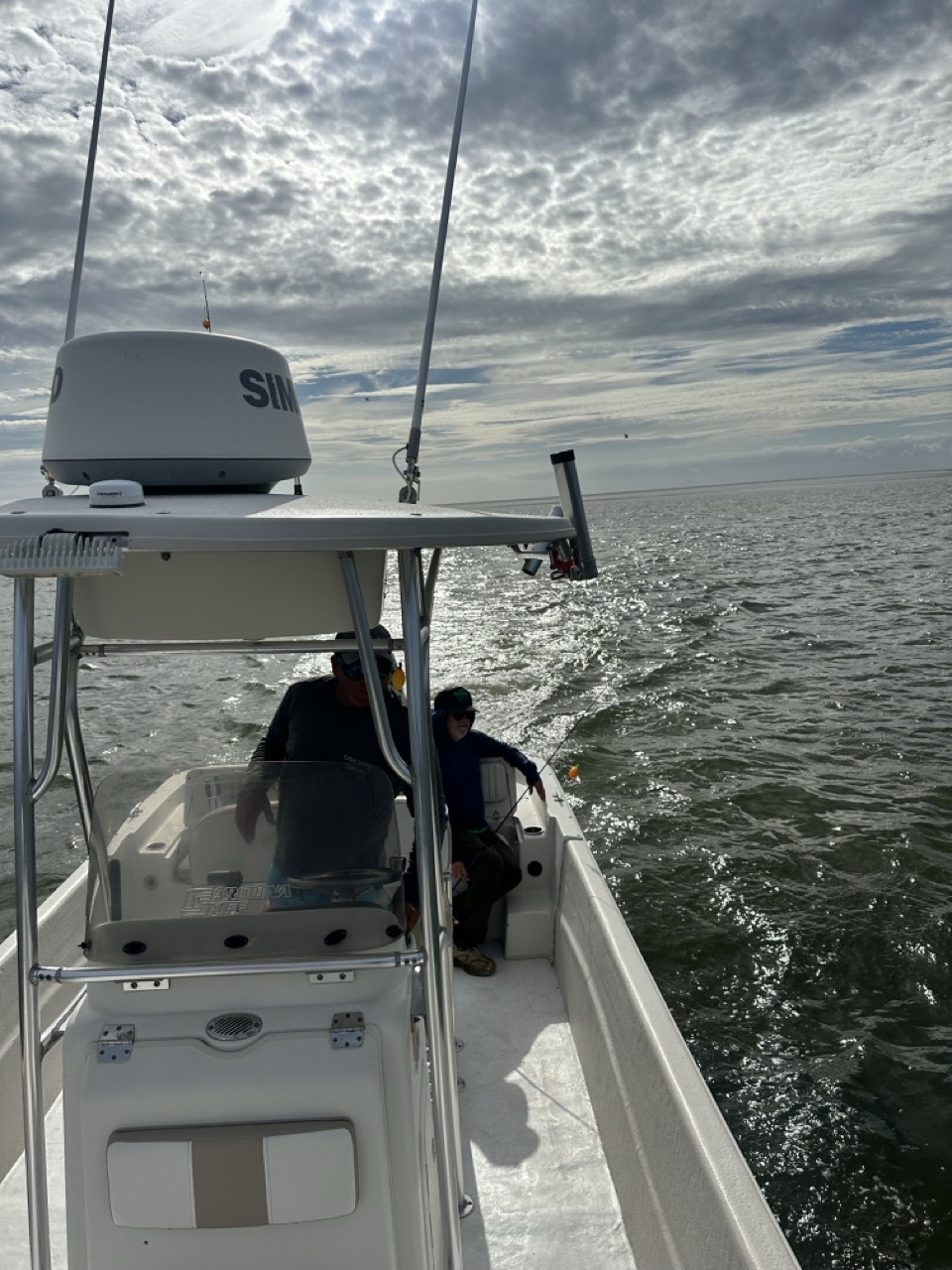 Guided fishing trip on the Pamlico Sound with Easy Going Charters, Avon